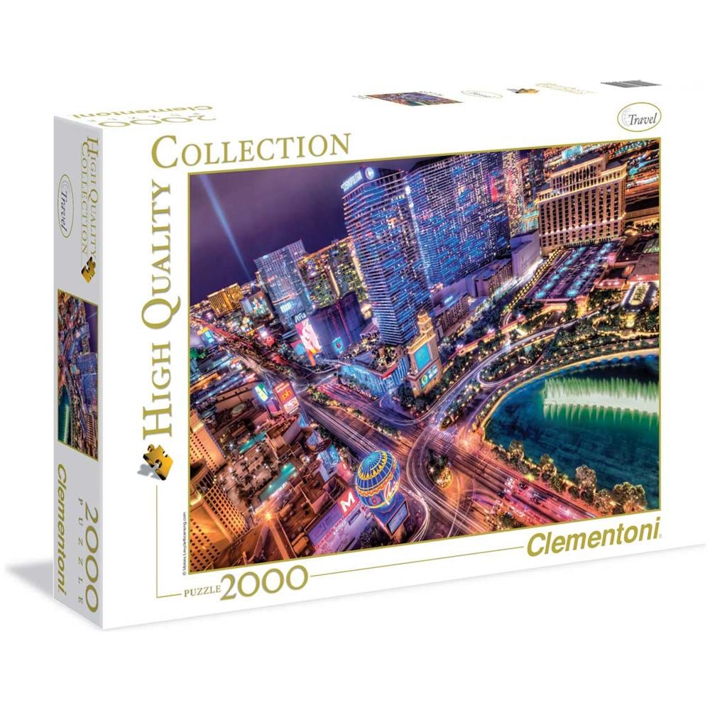 Puzzle 2000 Pz - High Quality Collection - Las Vegas - Foto 1