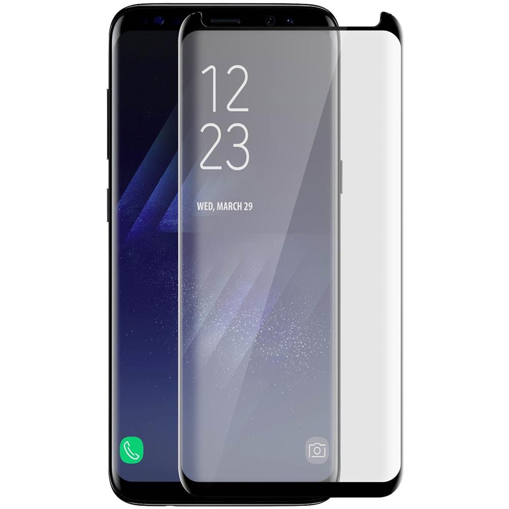Pellicola Galaxy S8 Protezione Salvadisplay Vetro Temperato Contorno Nero - Foto 1