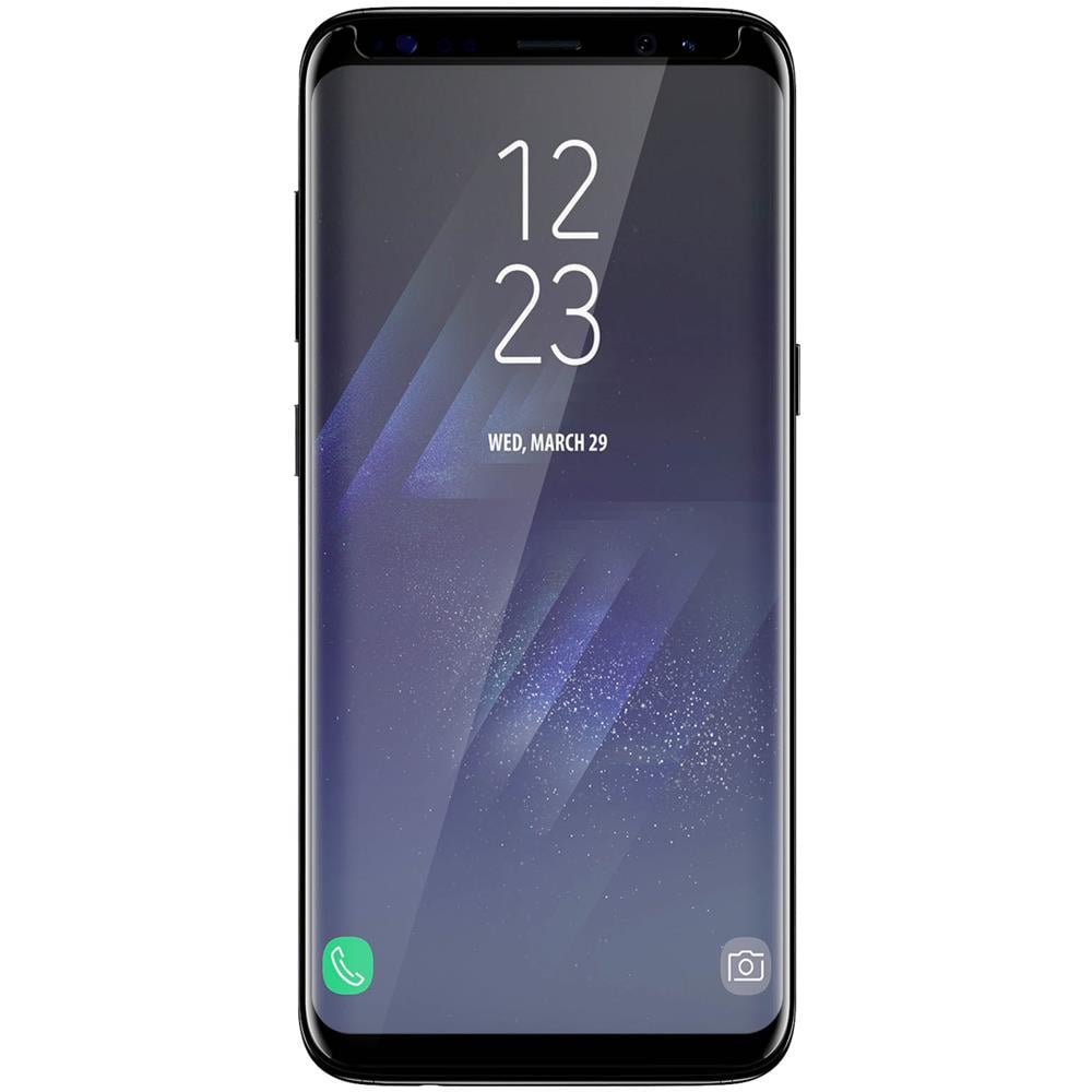 Pellicola Galaxy S8 Protezione Salvadisplay Vetro Temperato Contorno Nero - Foto 2
