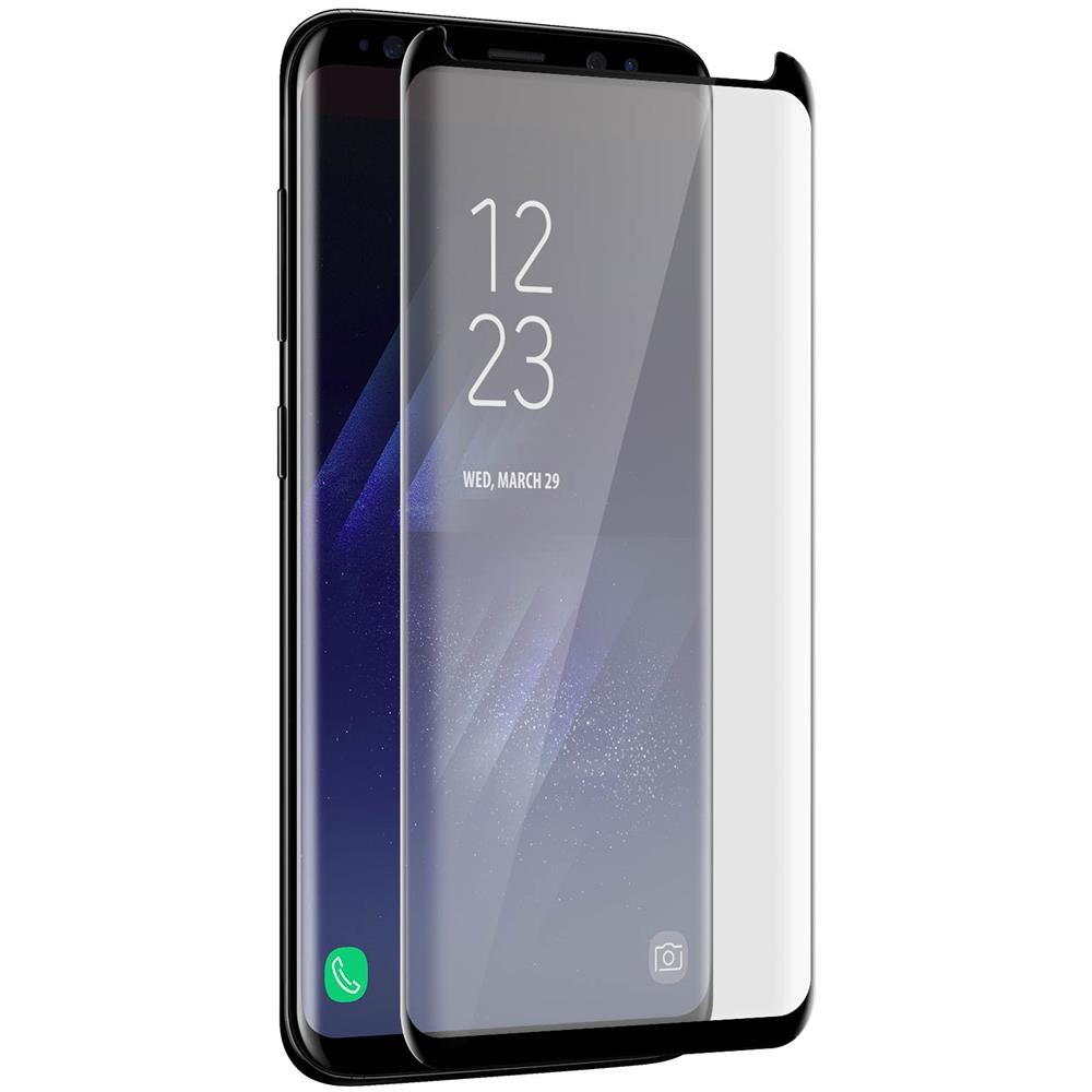 Pellicola Galaxy S8 Protezione Salvadisplay Vetro Temperato Contorno Nero - Foto 10