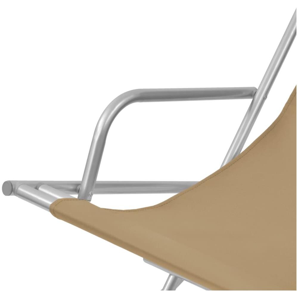 Sedie A Sdraio Reclinabili 2 Pz In Acciaio Talpa - Foto 7