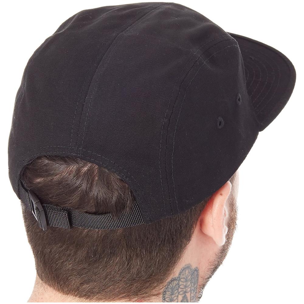 Cappello Regolabile 5 Panel Cap Nero (default, Nero) - Foto 2