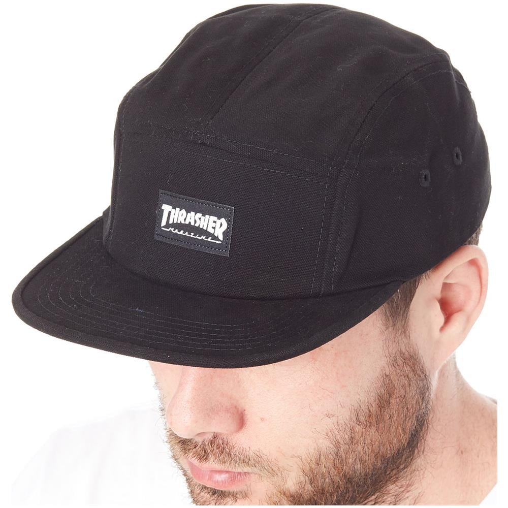 Cappello Regolabile 5 Panel Cap Nero (default, Nero) - Foto 1