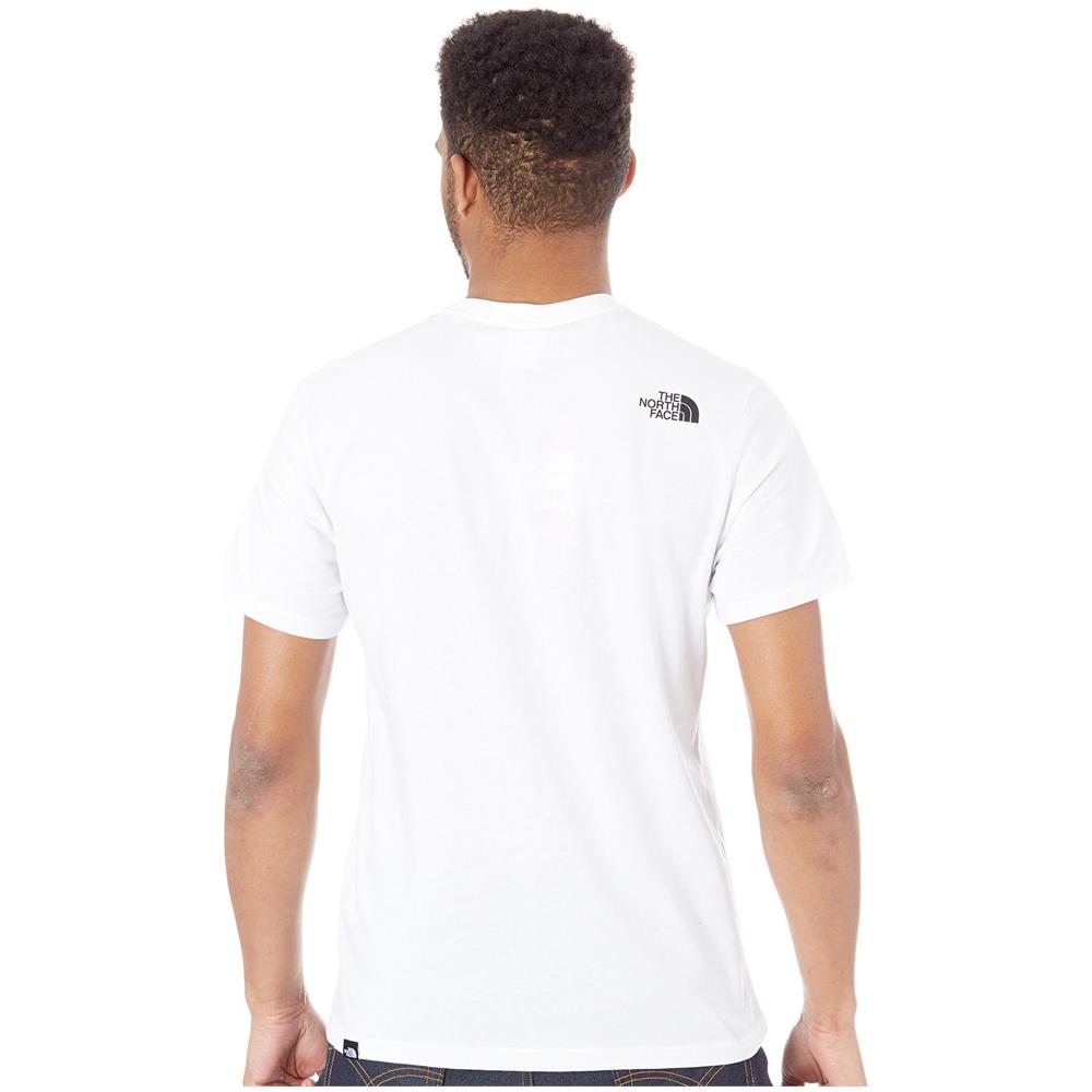 T-shirt The North Face Fine Tnf Bianco Tnf Nero (l, Bianco) - Foto 2