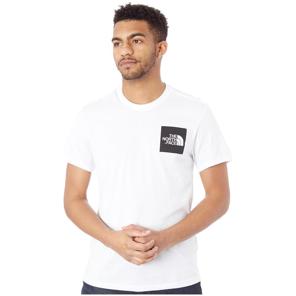 T-shirt The North Face Fine Tnf Bianco Tnf Nero (l, Bianco) - Foto 1