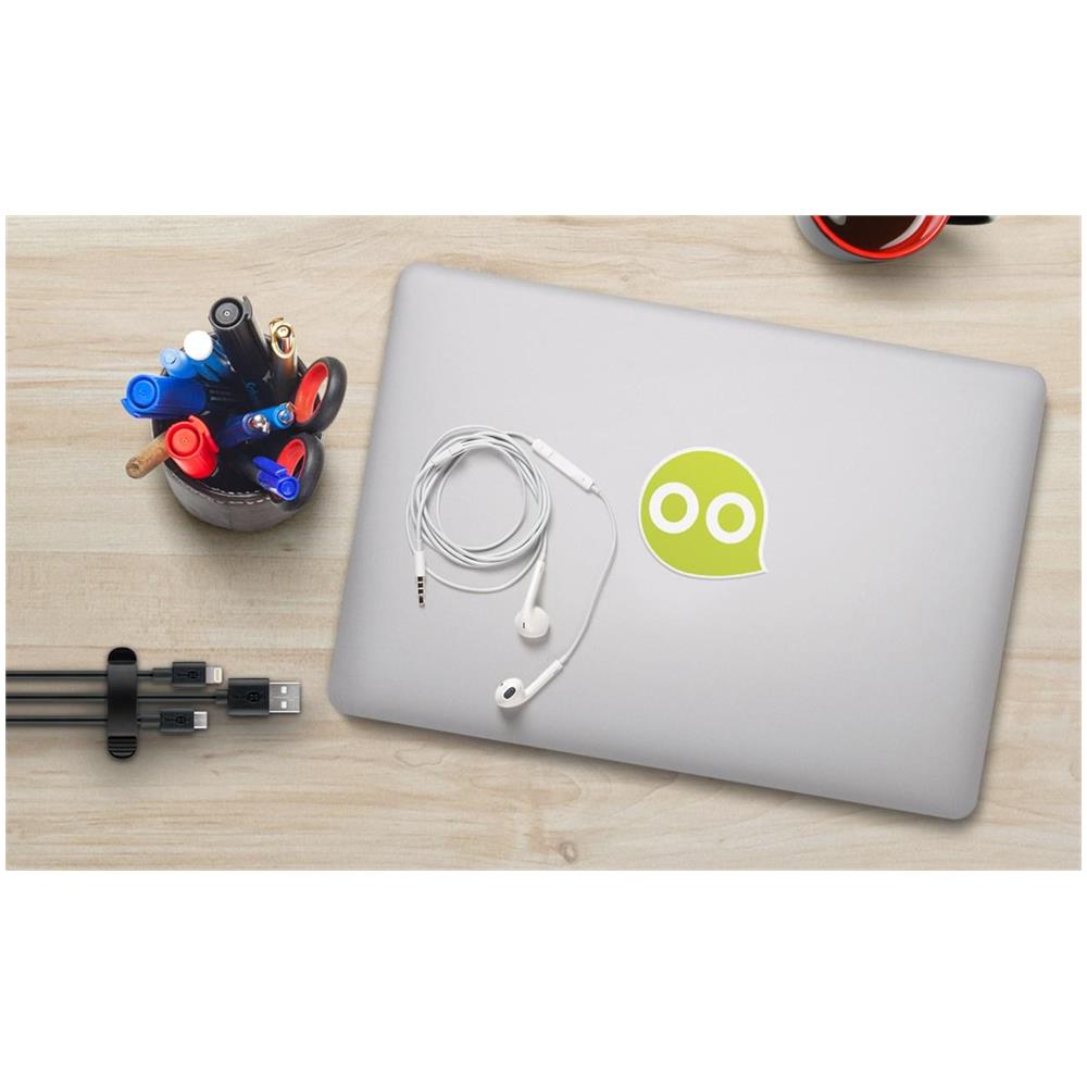 Kit Organizzazione Cavi Autoadesivo Nero 3 Pz. - Foto 2