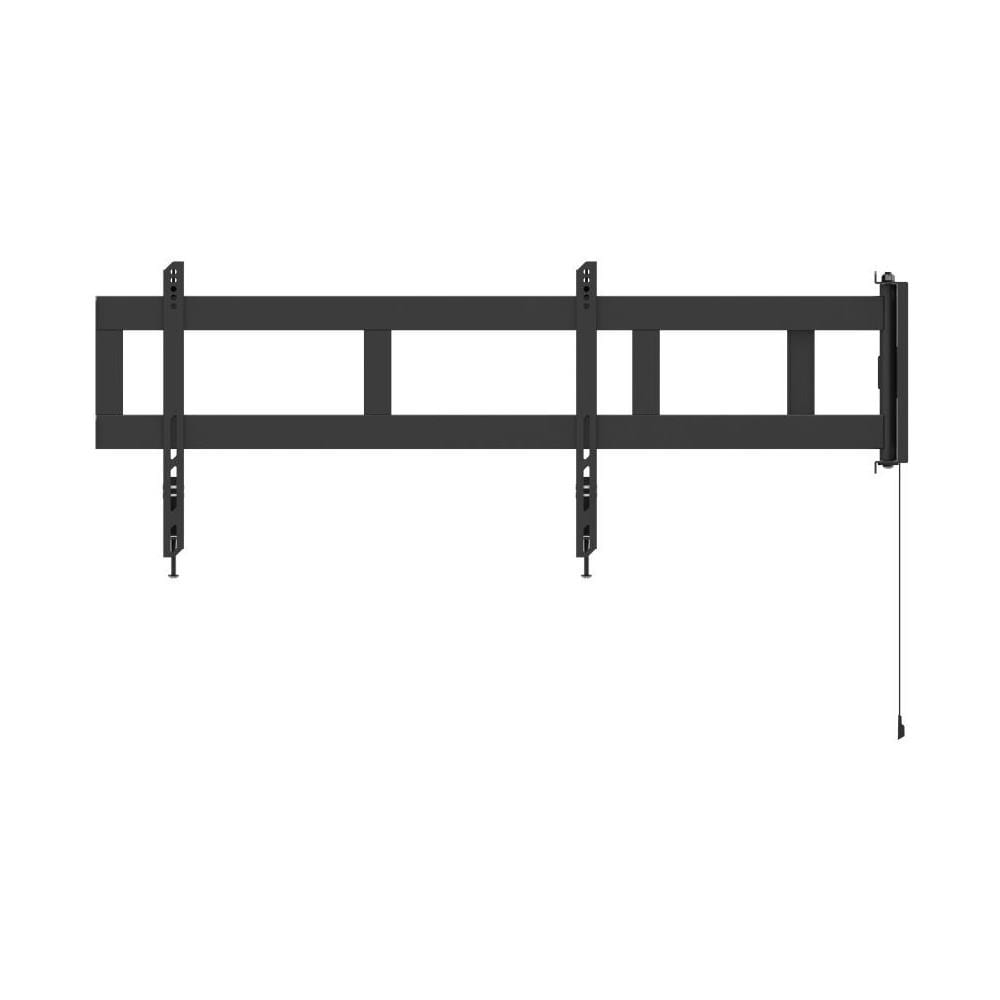 Staffa Top a Bandiera per TV o Monitor da 48 a 69" Vesa 600×400 Colore Nero - Foto 2