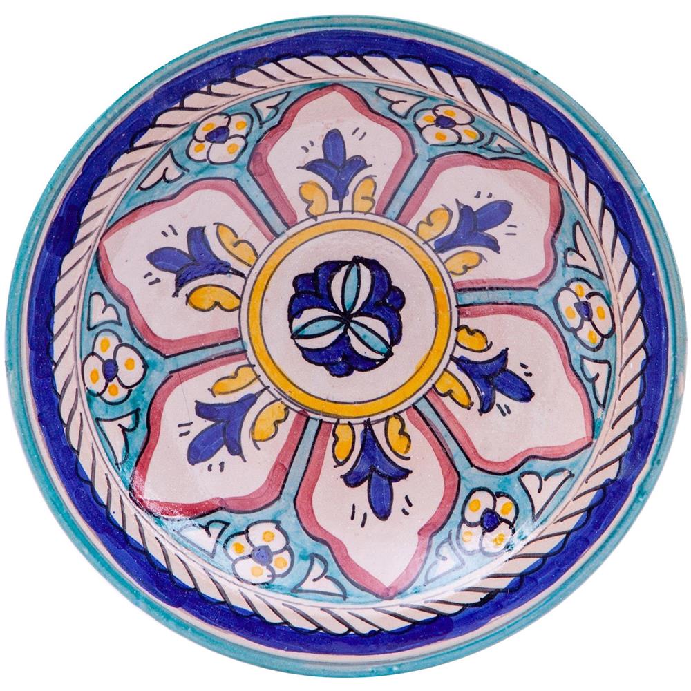 Piatto In Ceramica Decorato A Mano - Foto 2