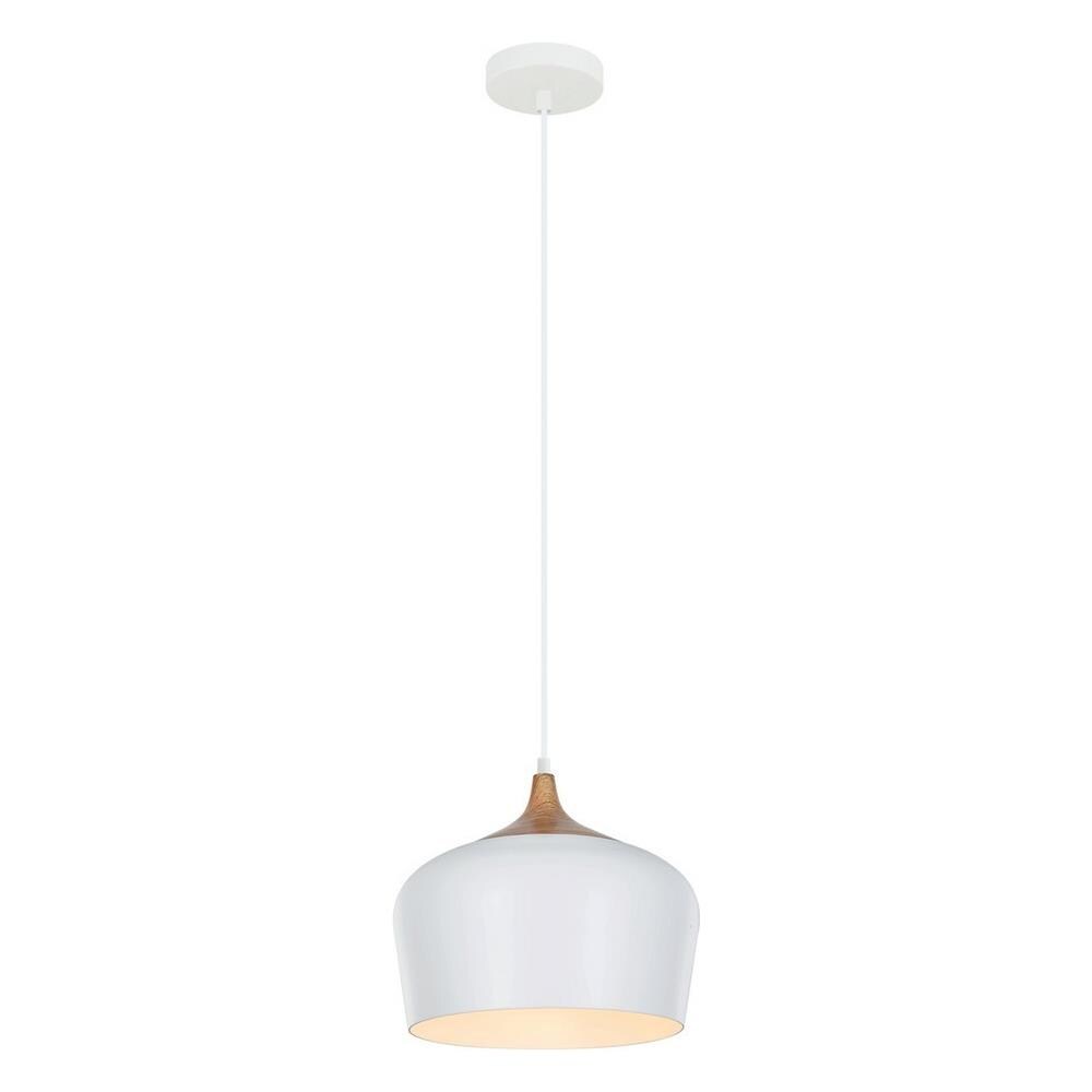 Sospensione Moderna A Sospensione Bianca 1 Luce, E27 - Foto 2