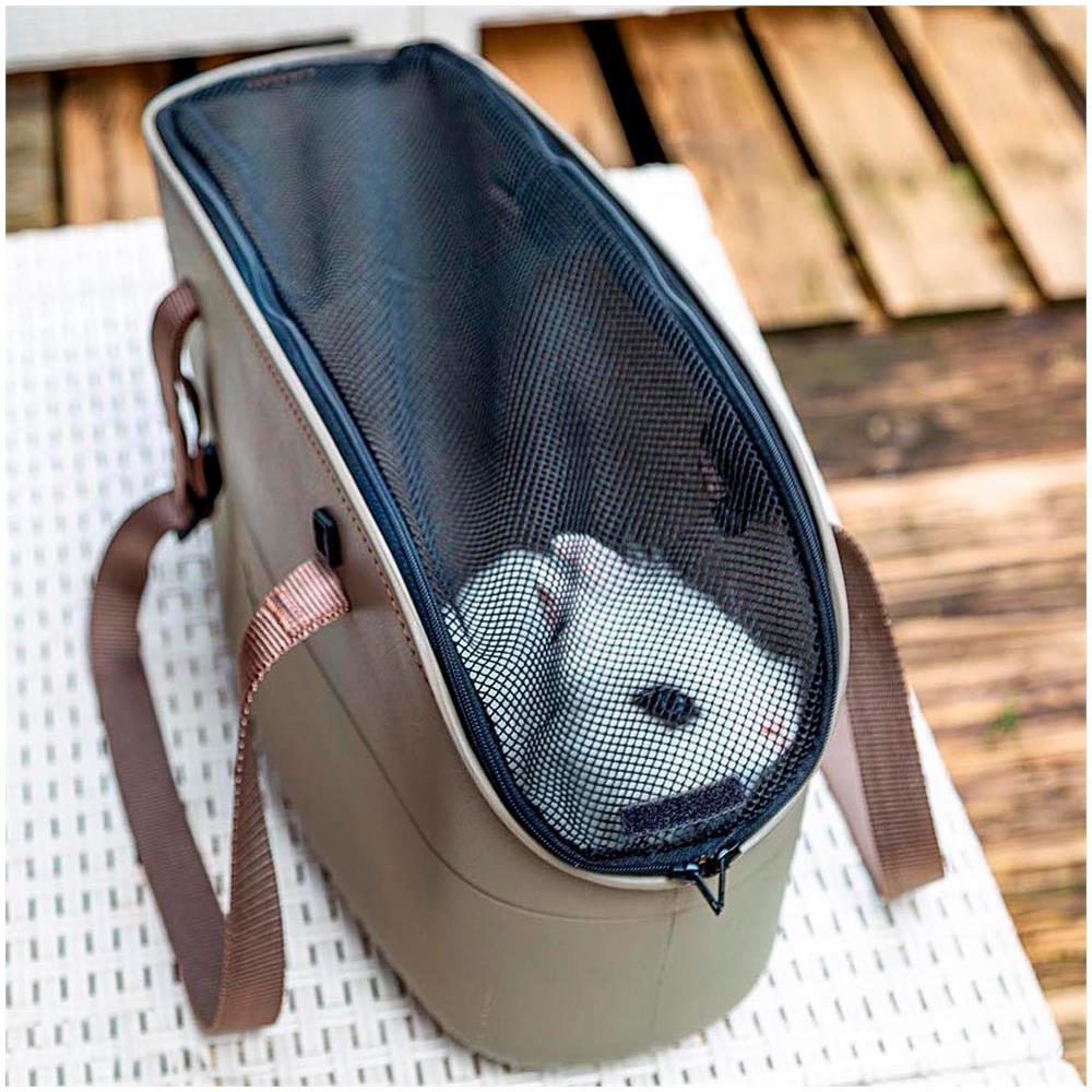 Borsa Per Animali Di Piccola Taglia With Me Pro Max 8 Kg, Rete Protettiva E Manici Regolabili - Foto 8