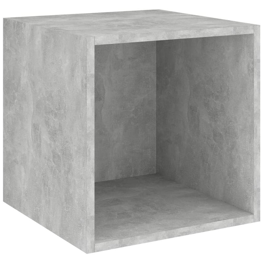 Mobile a Muro Grigio Cemento 37x37x37 cm in Legno Multistrato - Foto 2