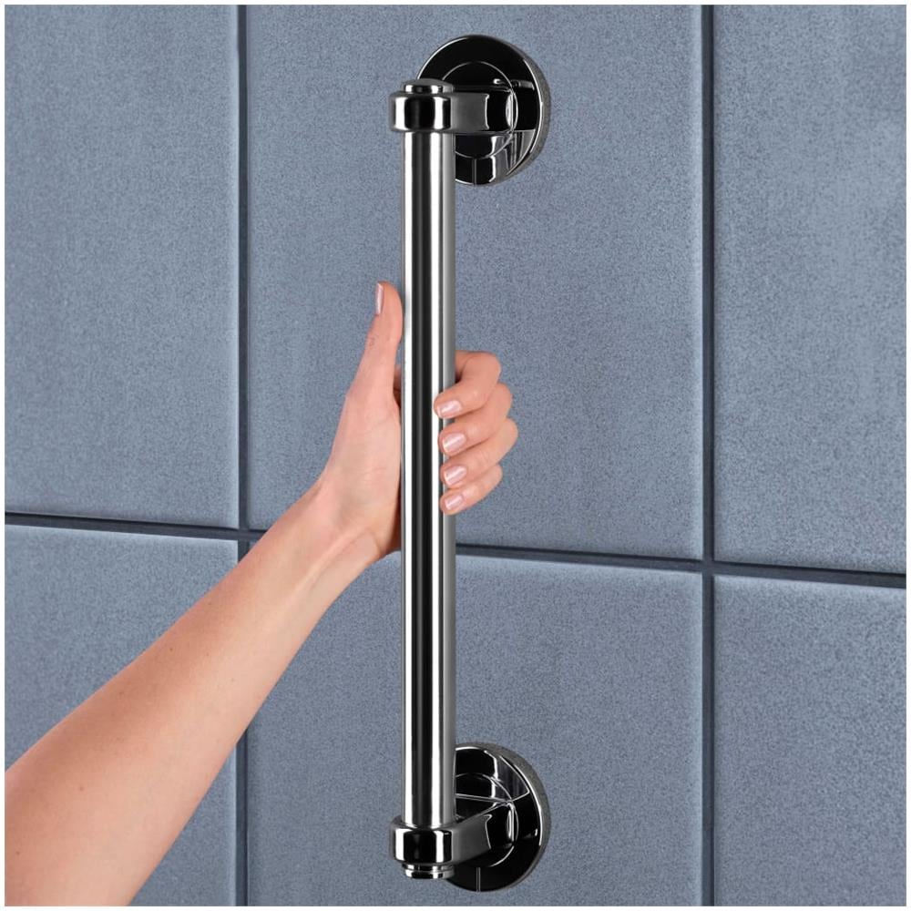 Maniglione di Sicurezza Pro 45 cm M in Alluminio Cromato Lucido - Foto 2