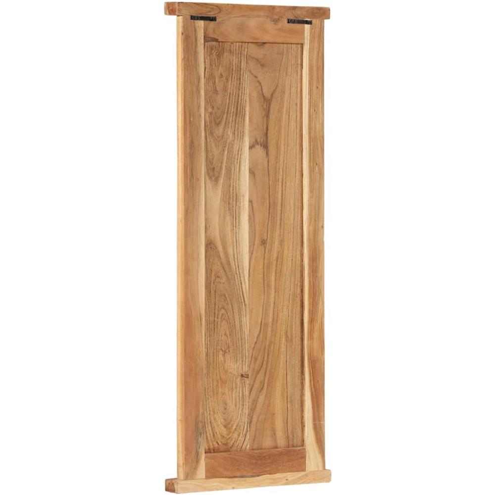 Appendiabiti 2 Pz In Legno Massello Di Acacia 38x100 Cm - Foto 3