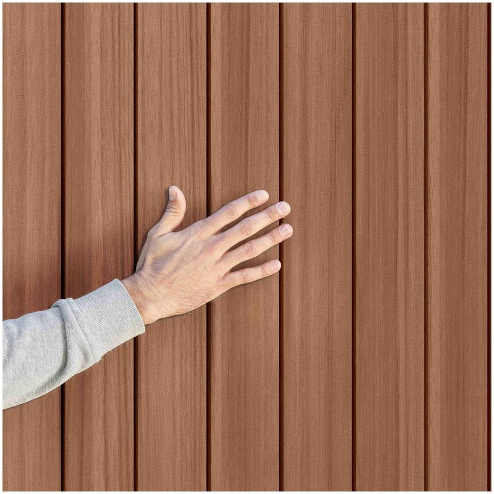 Casetta da Giardino Darwin 46 Aspetto Legno - Foto 4