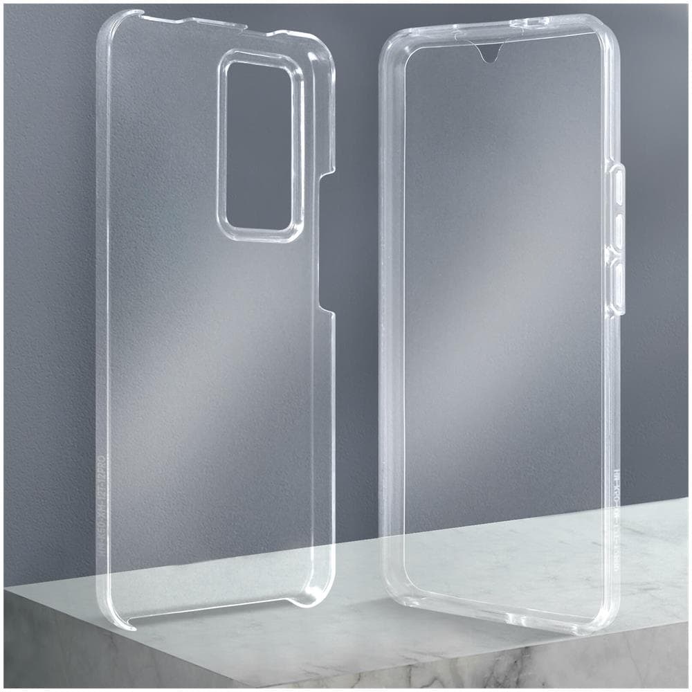 Cover Xiaomi 12t / 12t Pro Retro Rigido E Fronte Flessibile - Trasparente - Foto 2