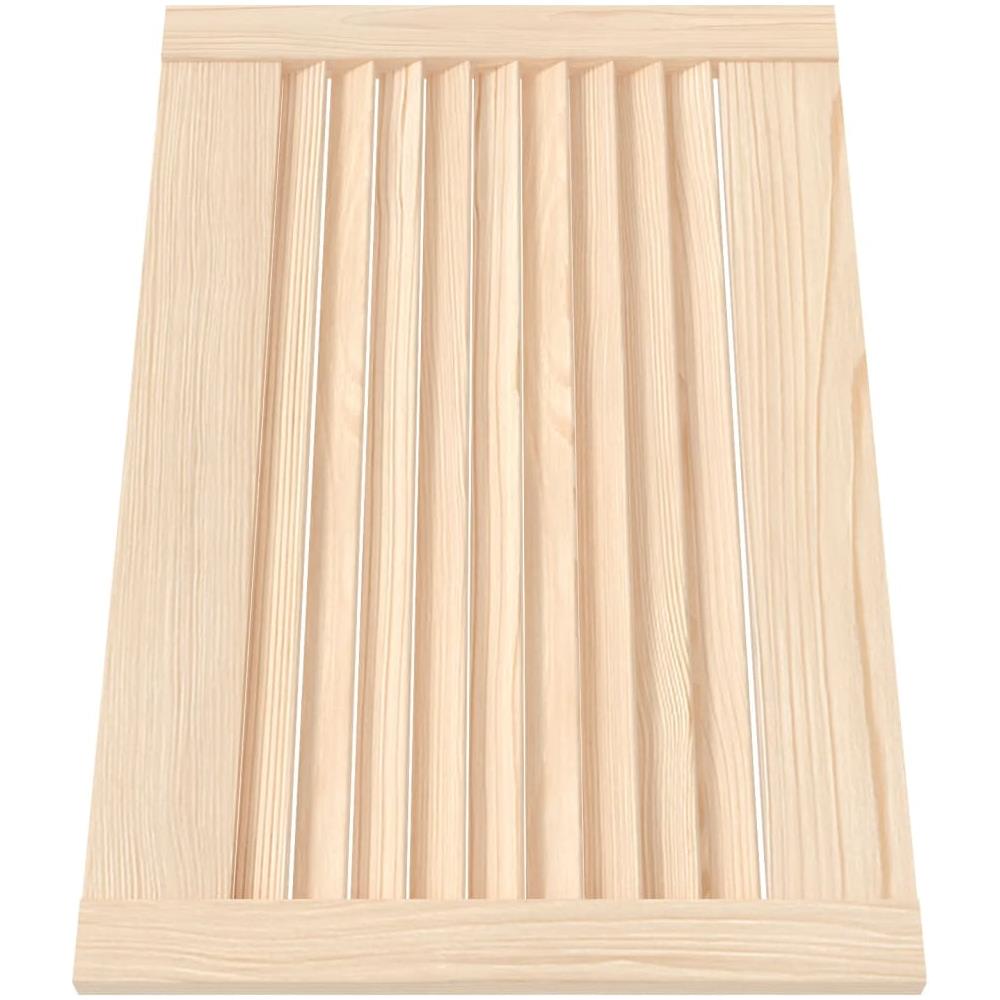 Ante con Design a Lamelle 4 pz 39,5x59,4 cm in Legno di Pino - Foto 5