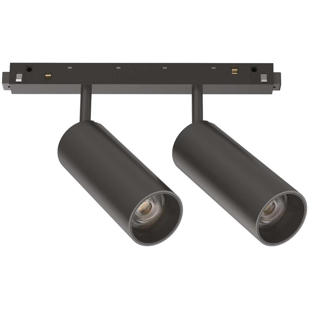 Ego Track Double 24w 3000k 1-10v Bk - L190xh163xp40mm - Foto 1