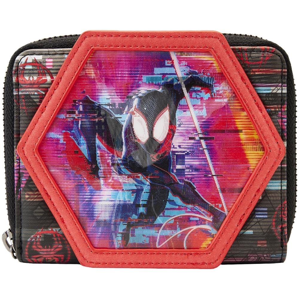 Loungefly: Marvel - Across The Spiderverse Lenticular Zip Around Wallet - Foto 1