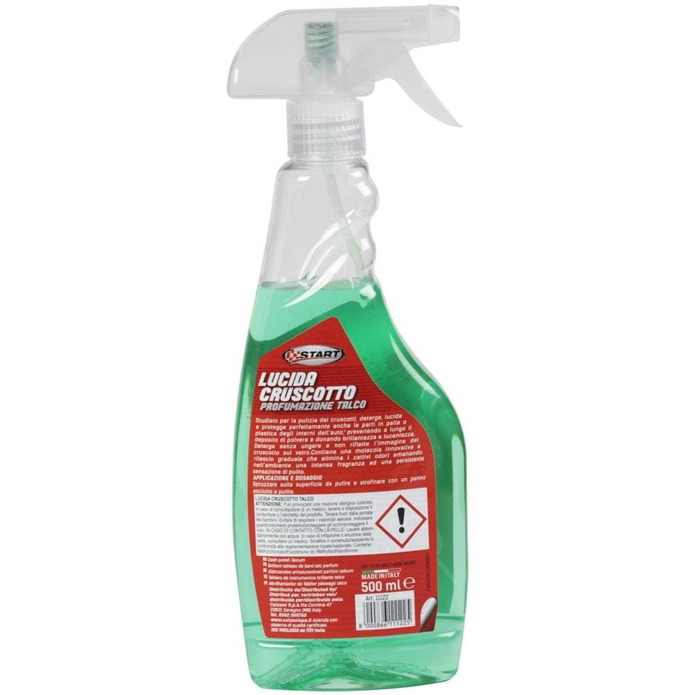 Lucida Cruscotto 500 Ml Profumazione Talco Gradevole E Persistente - Effetto Mangiaodori - Foto 2