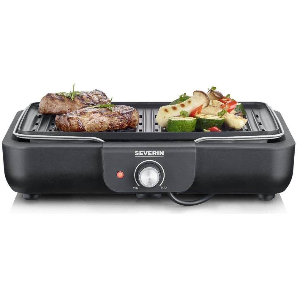 PG 8556 barbecue per l'aperto e bistecchiera Grill Da tavolo Elettrico Nero, Acciaio inox 2300 W - Foto 2