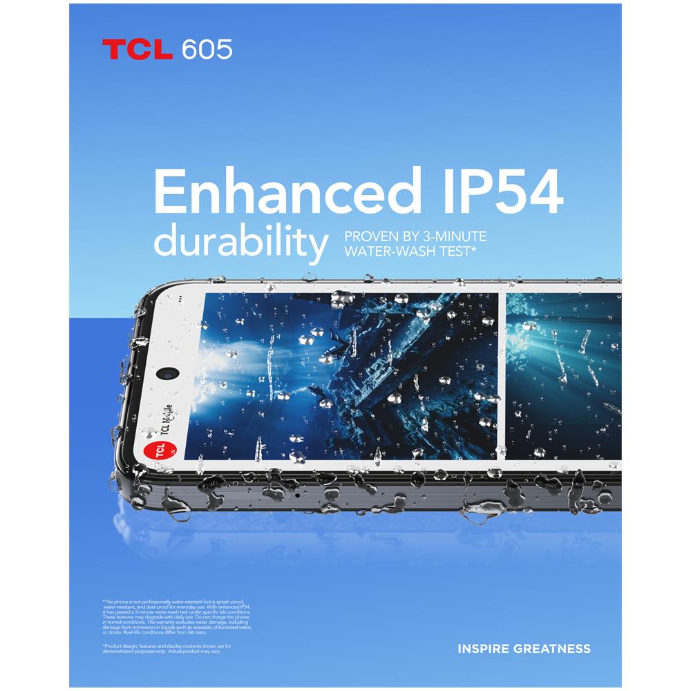 605 4G 256GB 8GB Ram Display 6.67"HD+ Main Camera 50MP Dual nanoSim USB Type C Android 15 MediaTek G81 5200mAh Black - Foto 12