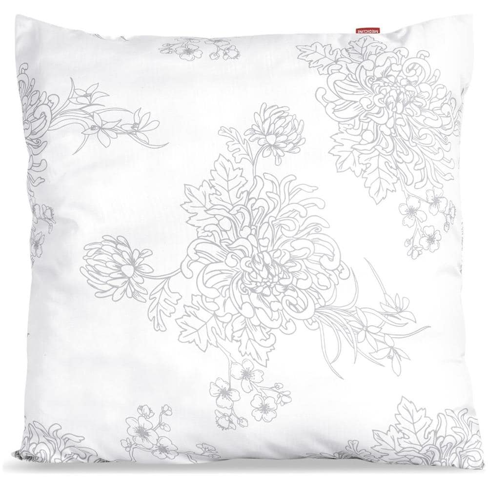 Cuscino in microfibra stampata AIO FACTORY 70x80 cm - Anallergico, Floreale - Foto 1