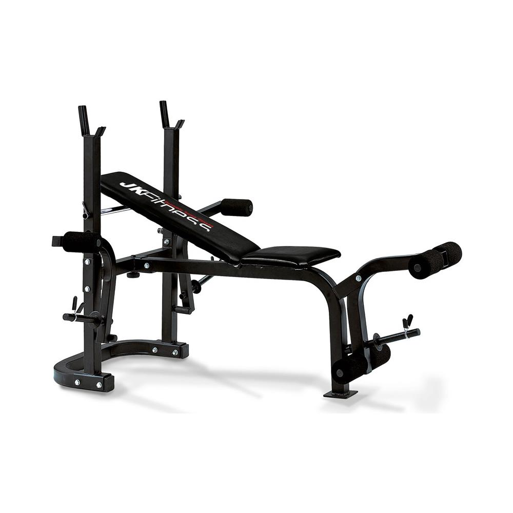 Panca Regolabile con Portabilanciere Estensore Bicipiti Leg Extension - Foto 2