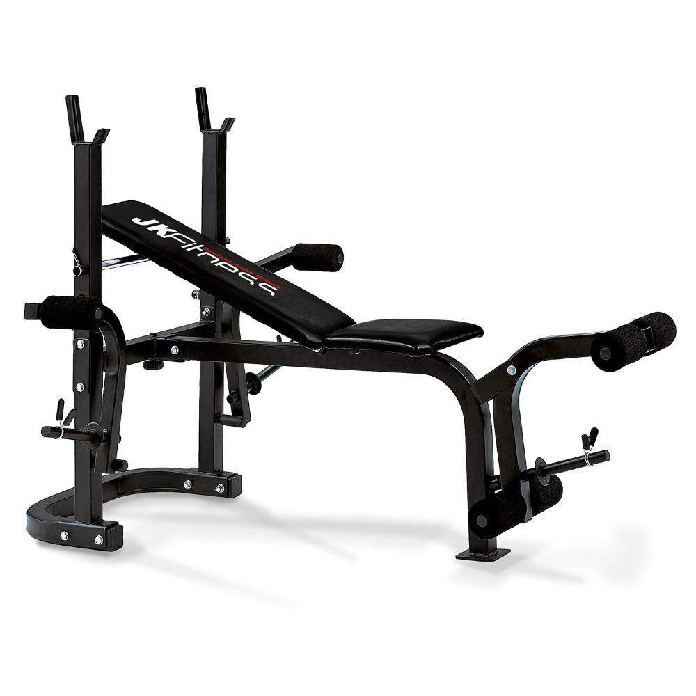 Panca Regolabile con Portabilanciere Estensore Bicipiti Leg Extension - Foto 1