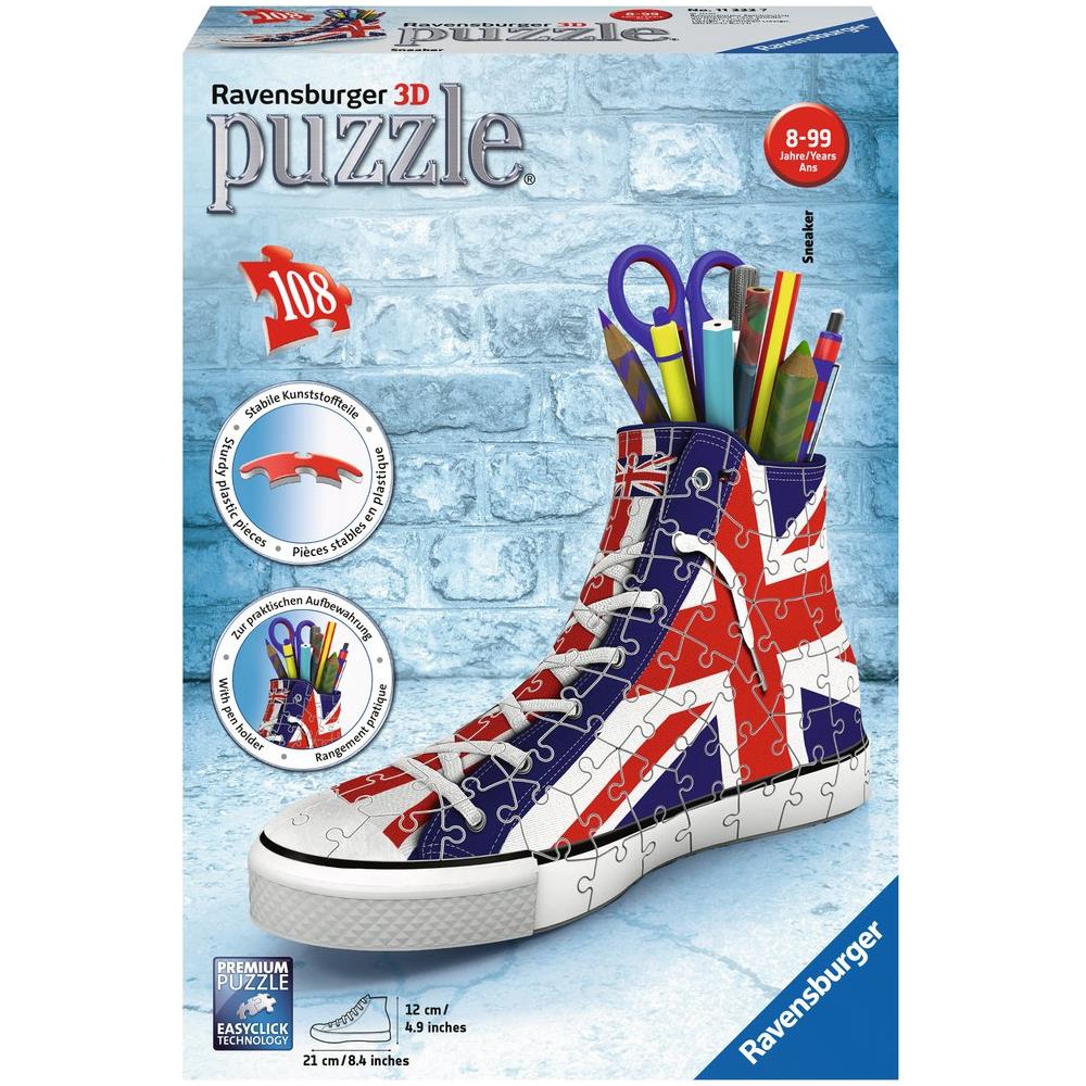 Sneaker 3D Union Jack - Portapenne - Foto 1