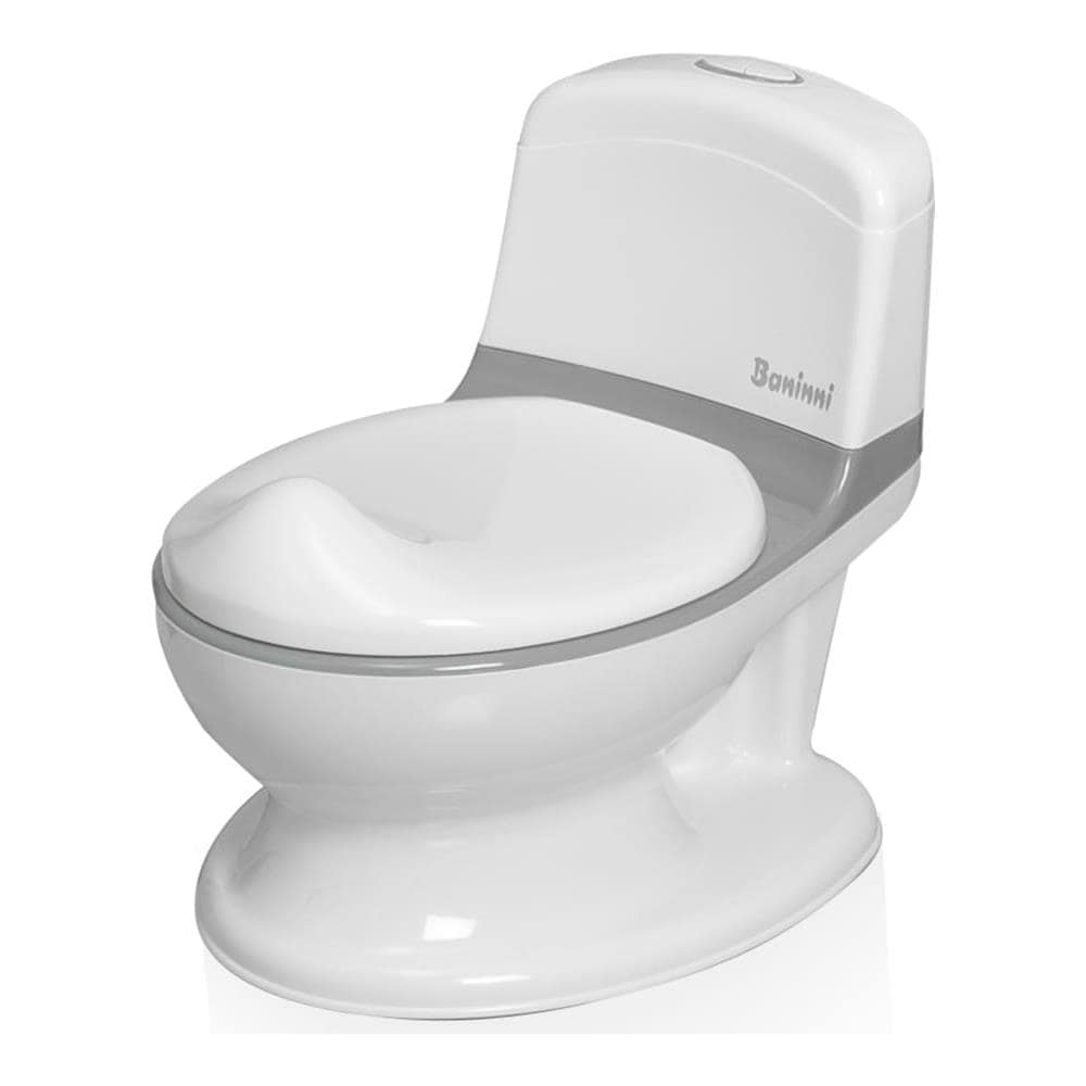 Vasino Per Bambini Con Suoni Pippe Grigio E Bianco - Foto 1