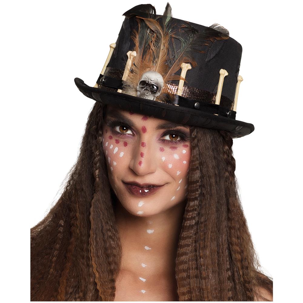 Cappello A Cilindro Voodoo Adulto - Foto 1