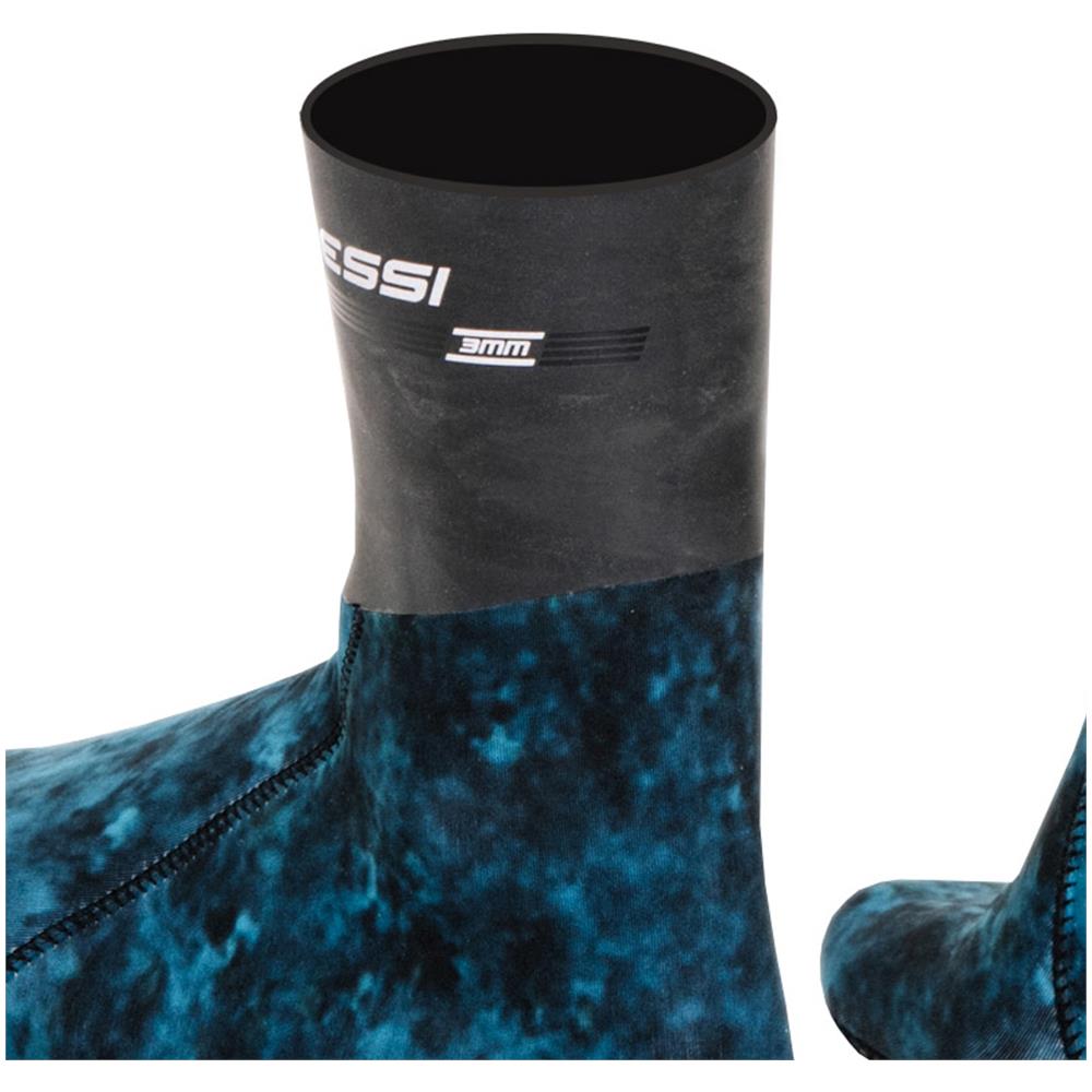 Sarago Socks Camou Blue 3mm Mimetico Blu S - Foto 3