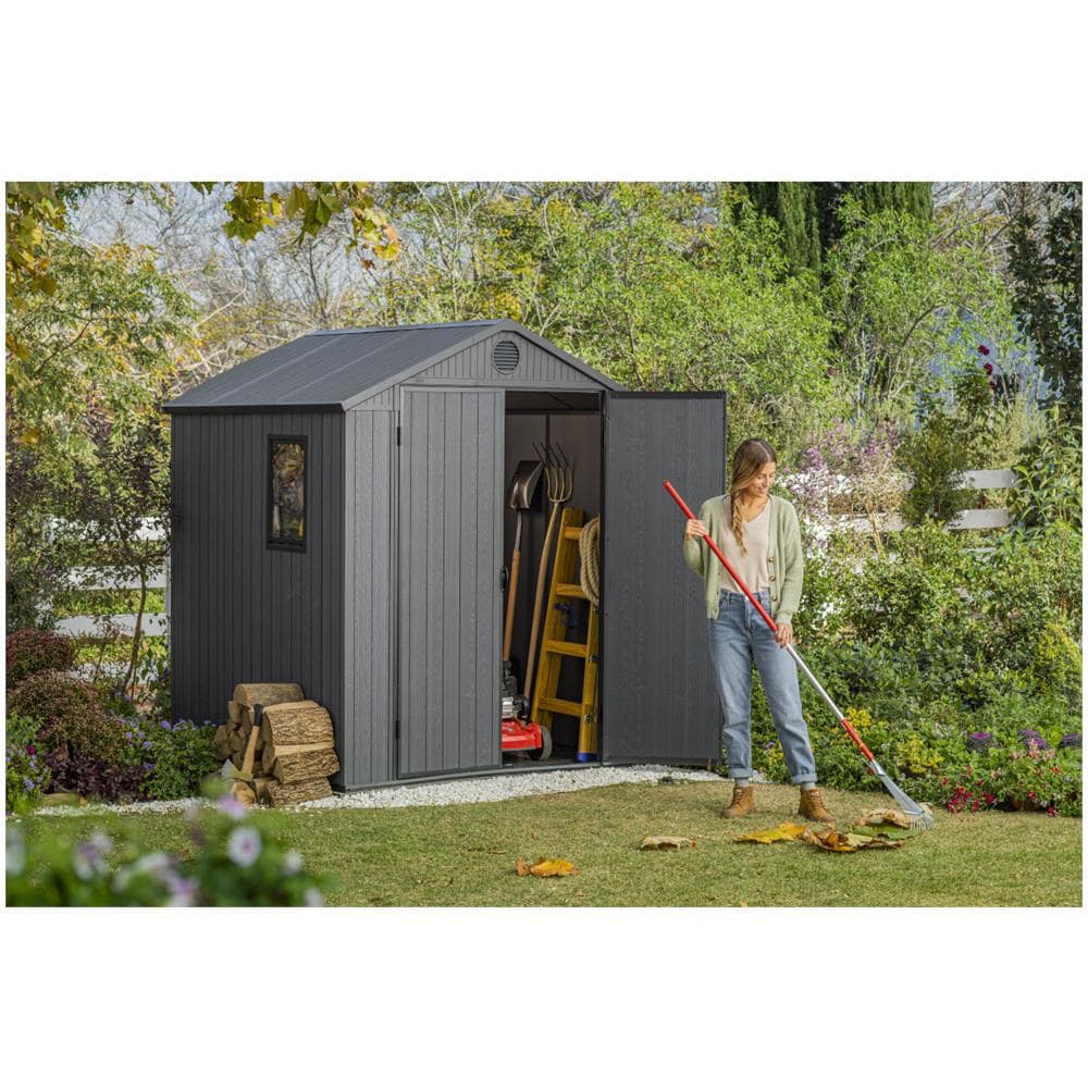 Capannone da Giardino Darwin 6x6 Grigio - Foto 3