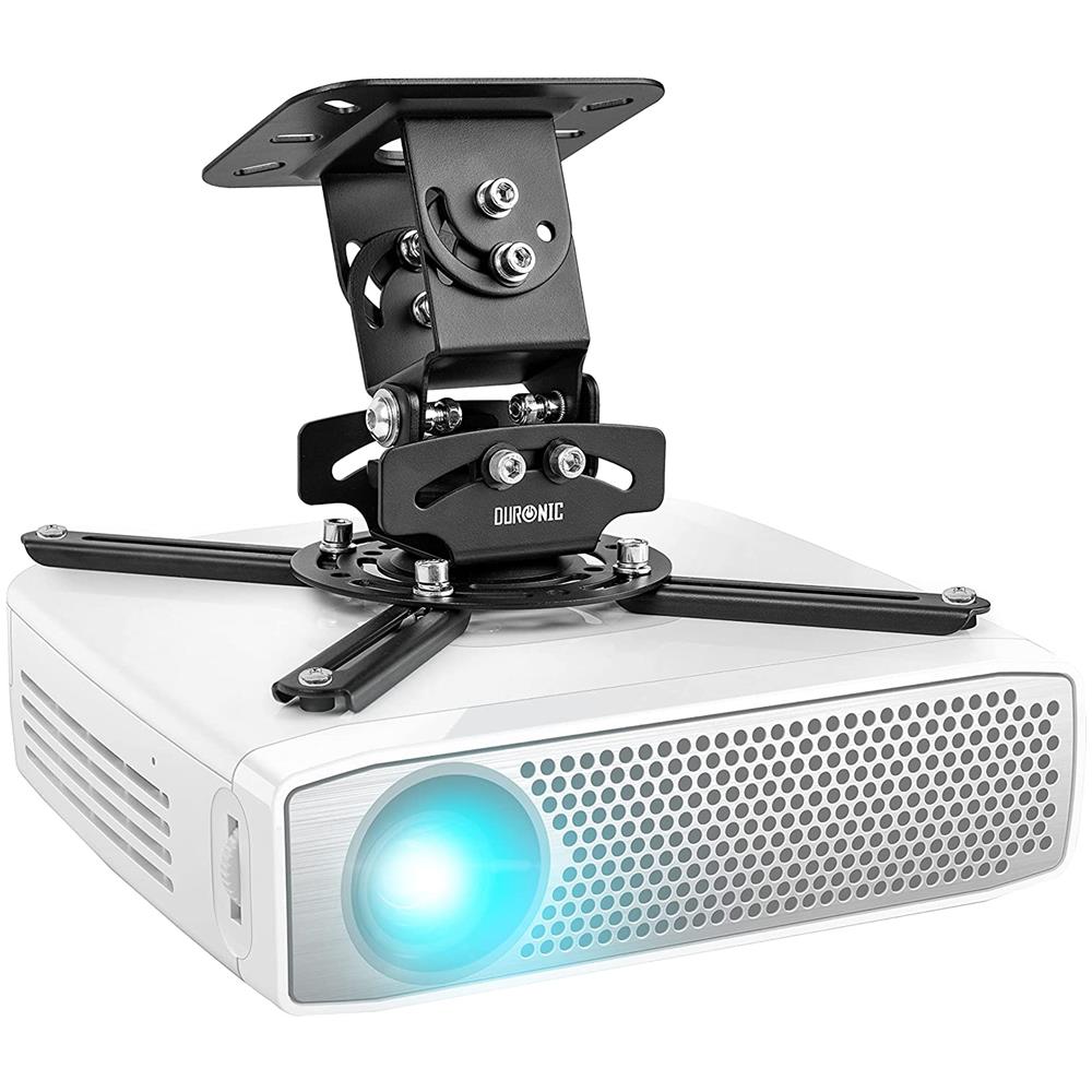 Pb03xb Supporto Universale Per Proiettore 13.6kg Distanza Dal Soffitto 154mm Montaggio Parete / Muro / Soffitto Staffa Videoproiettore Per Casa Ufficio Sale Riunioni - Foto 1