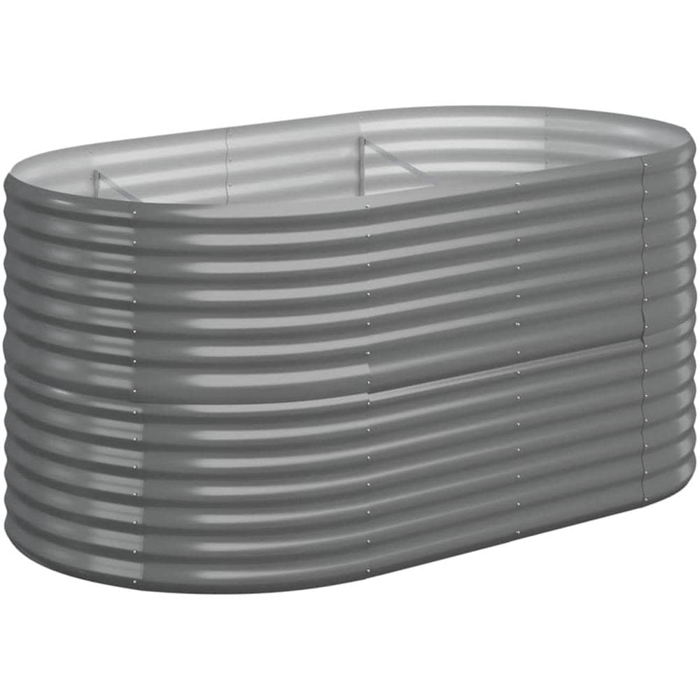 VidaXL Letto Da Giardino In Acciaio Verniciato A Polvere – 152x40x68 Cm, Colore Verde, Resistente Alle Intemperie