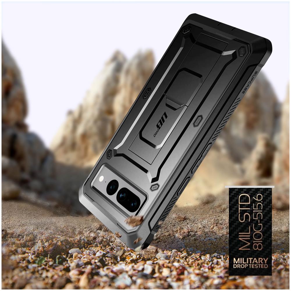 Cover Google Pixel 7 Pro Antishock Cavalletto Supcase Unicorn Beetle Pro Nero - Foto 2