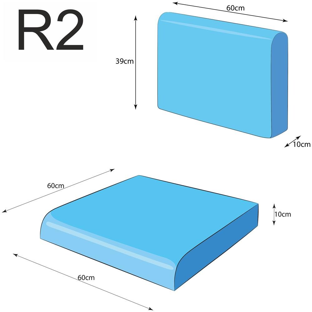 Cuscini In Rattan Nel, Cuscini Per Pallet, Per Esterni /interni, Mobili Da Giardino, Altalena Hollywood, Cuscino Di Seduta, Cuscinetto Di Seduta, Multicolore, Misura 2: 60x60 Cm - Foto 7