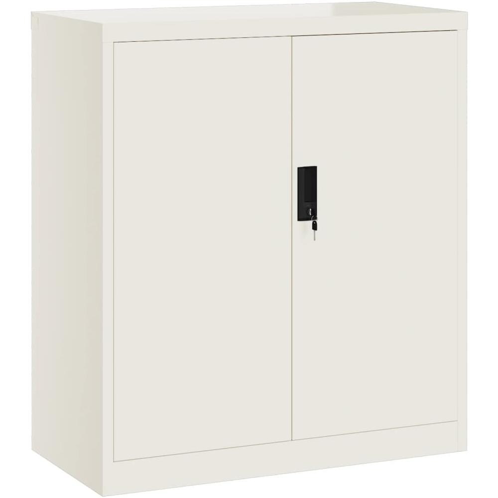 Armadio Classificatore Bianco 79x40x90 Cm In Acciaio - Foto 2