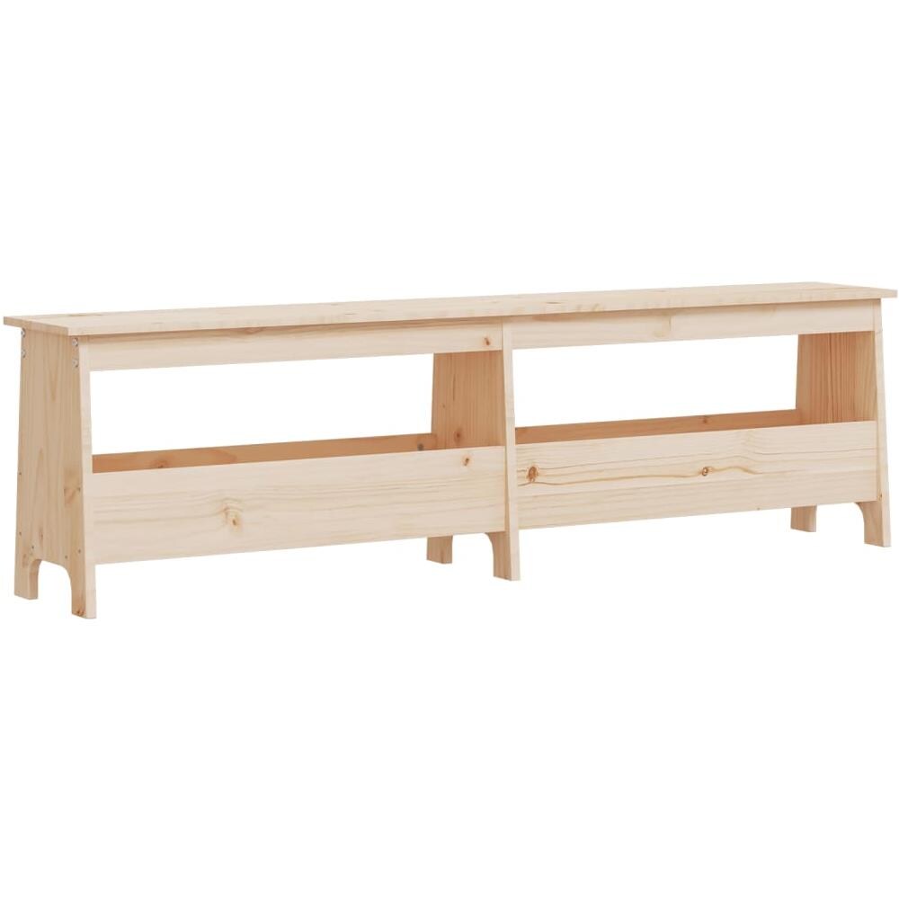 Panca Da Ingresso 16028x45 Cm In Legno Massello Di Pino - Foto 2