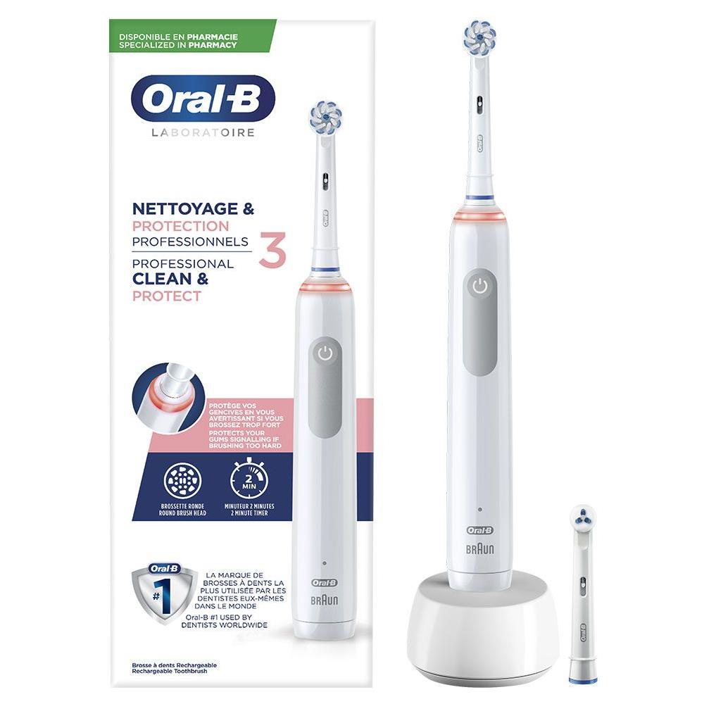 Spazzolino Elettrico Cura Gengivale 3 Pulizia Professionale Protezione Oral-b - Foto 1