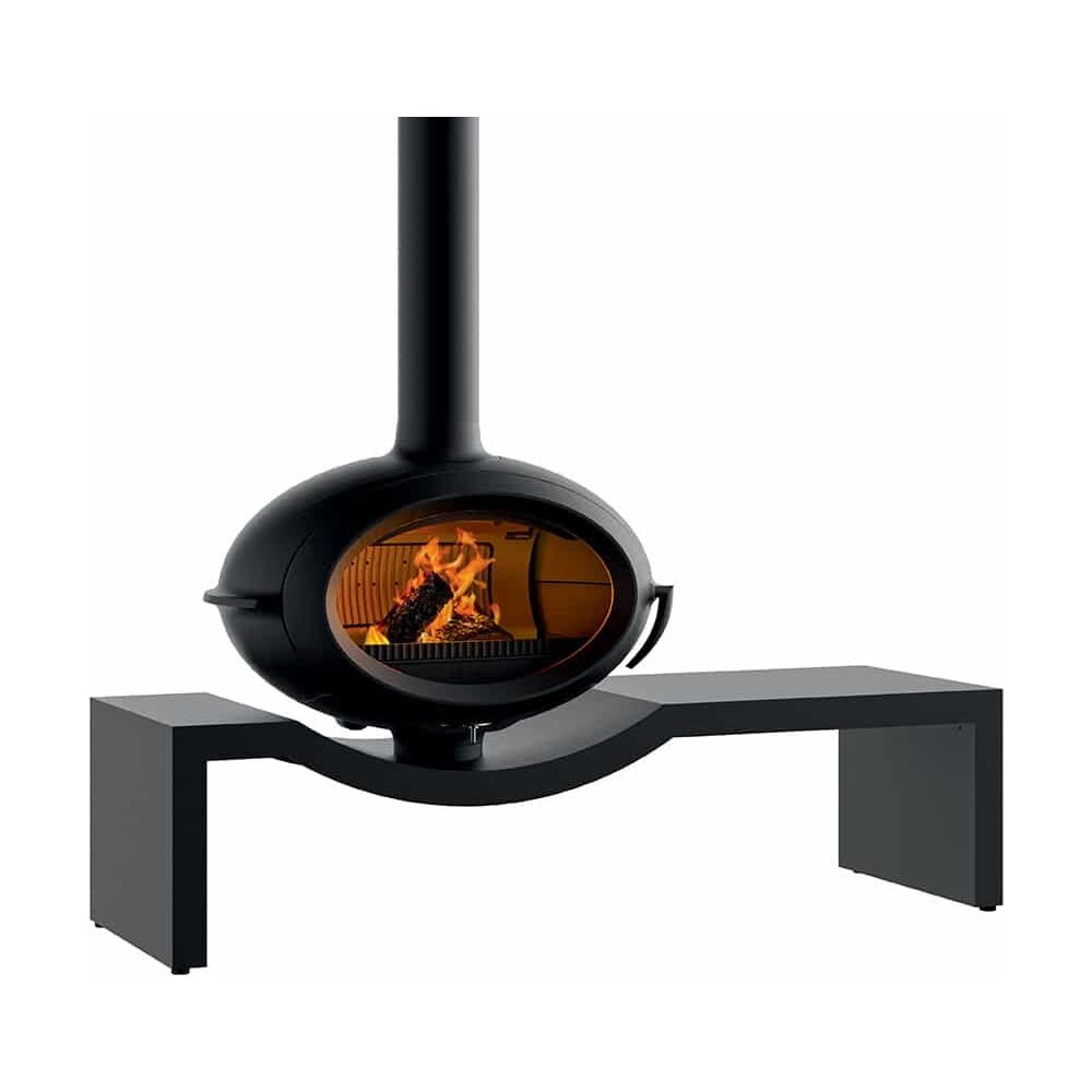 Brio Interno Caminetto freestanding A legna Antracite - Foto 1