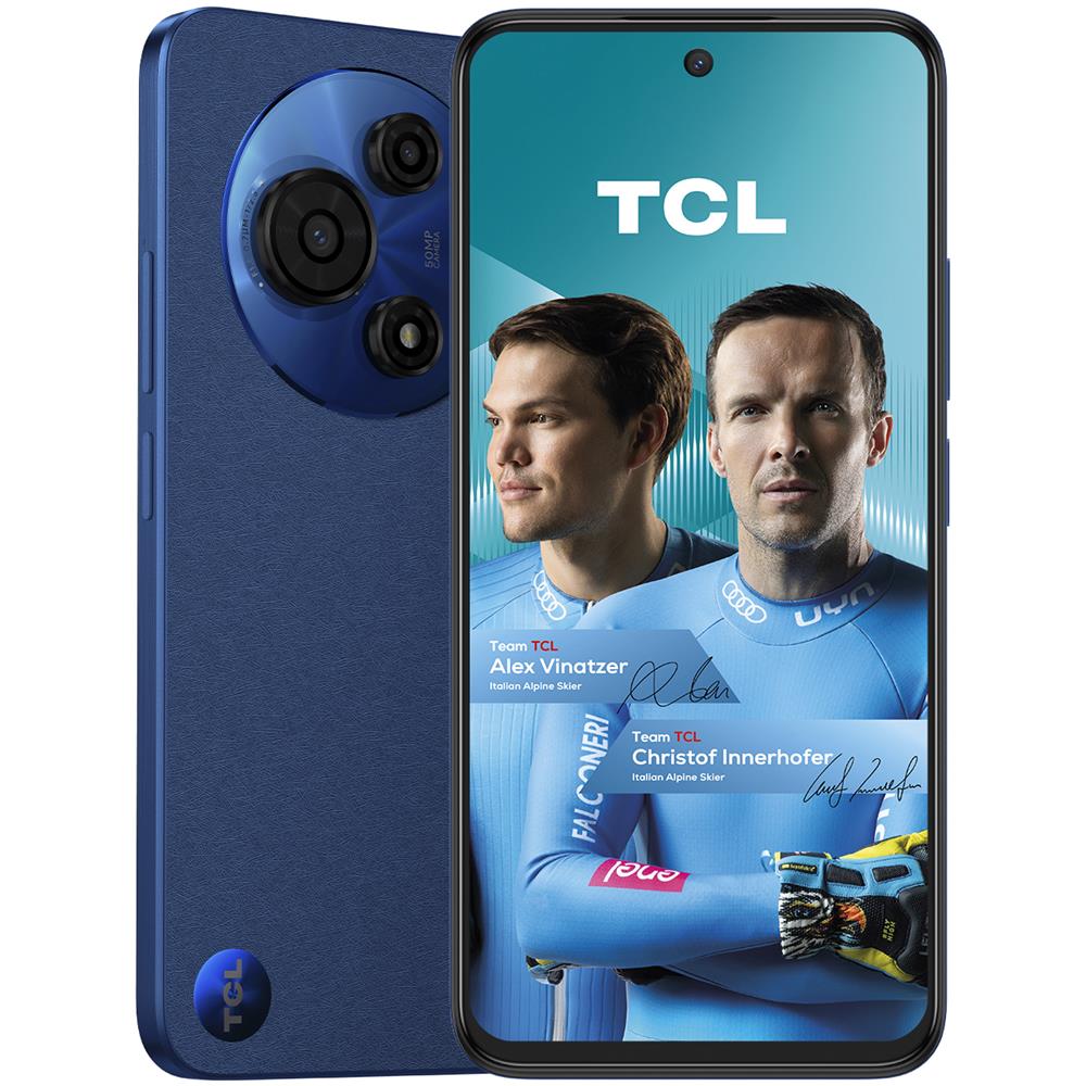 605 4G 128GB 4GB Ram Display 6.67"HD+ Main Camera 50MP Dual nanoSim USB Type C Android 15 MediaTek G81 5200mAh Quartz Blue - Foto 7