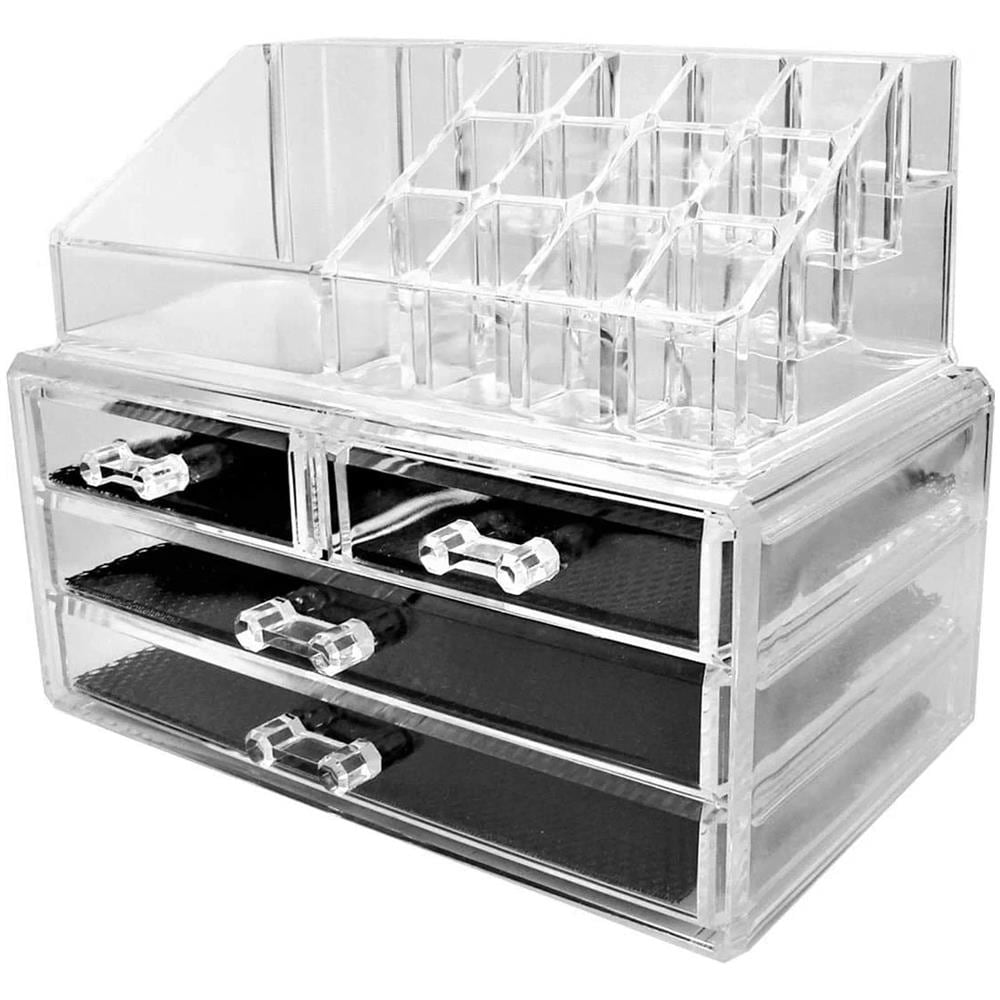 Contenitore Box Espositore Per Trucco Organizer Porta Cosmetici Make Up Rossetto - Foto 1