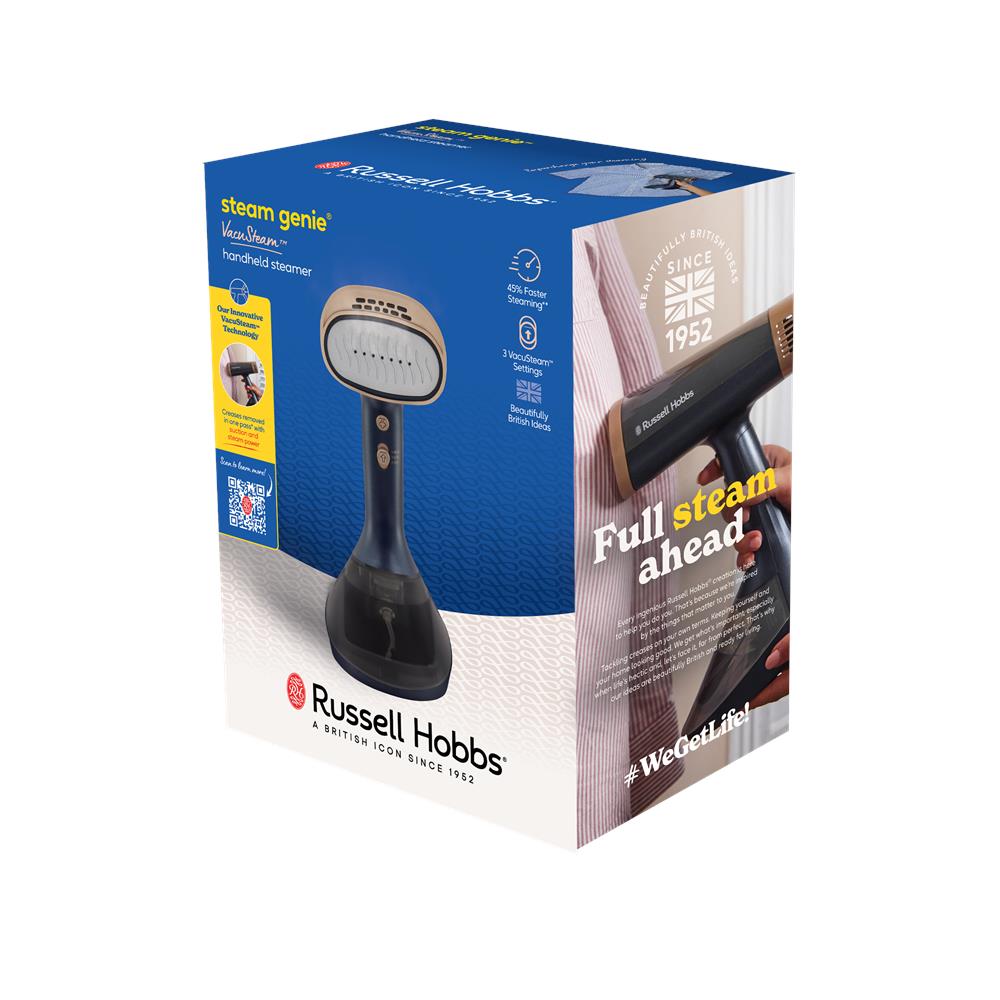 28550-56 stiratrice a vapore Vapore per indumenti portatile 0,2 L 1400 W Blu, Oro - Foto 2