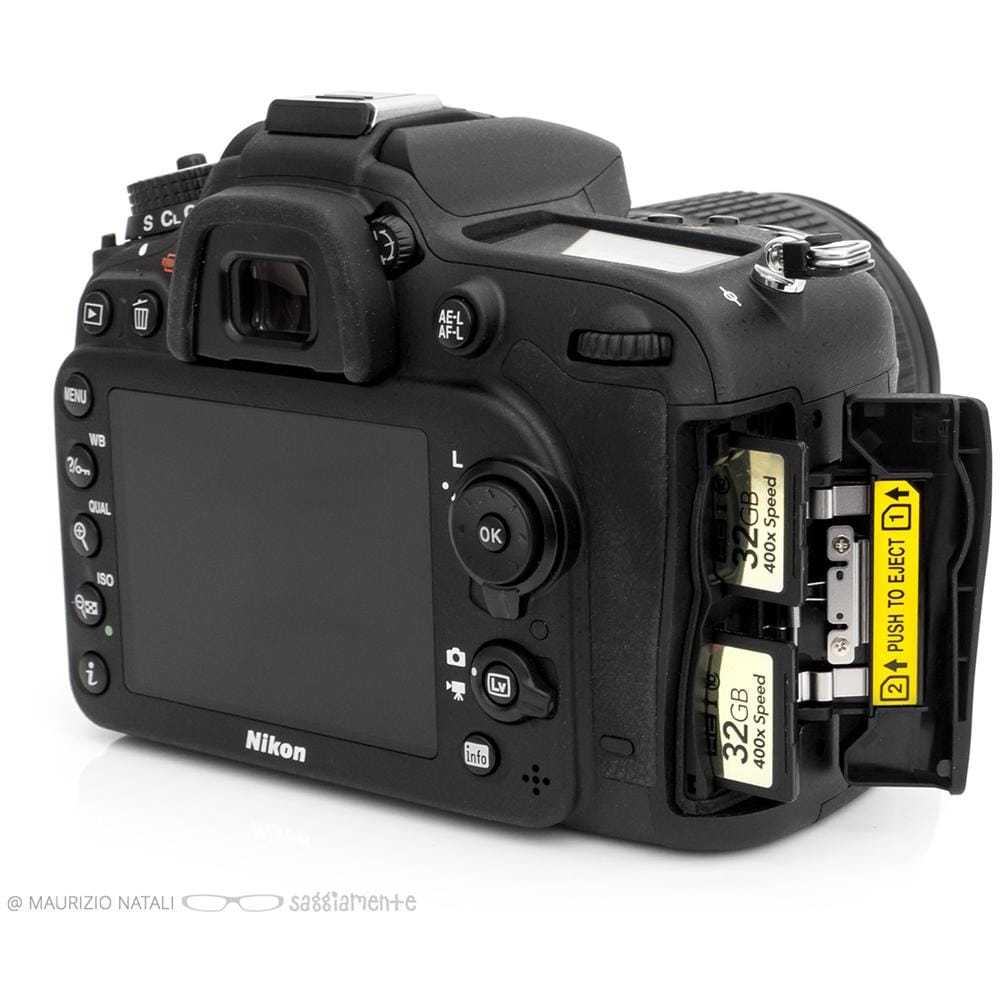 D7100 Kit 18-105 VR Sensore CMOS 24.1 Mpx Display 3" Filmati Full HD Doppio Slot SD - Foto 8