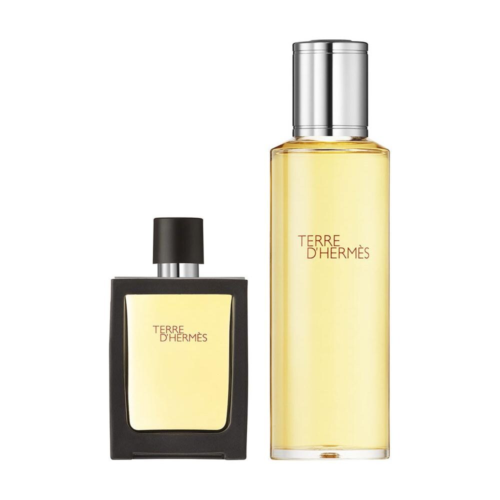 Terre D'Hermes Parfum 121 Gr Travel Spray 30 ml 125 ml profumo ricaricabile e ricarica - Foto 2