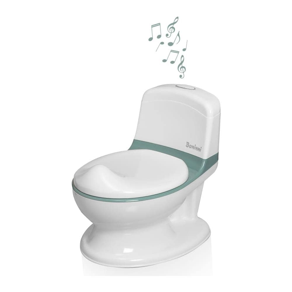 Vasino Per Bambini Con Suoni Pippe Verde E Bianco - Foto 2