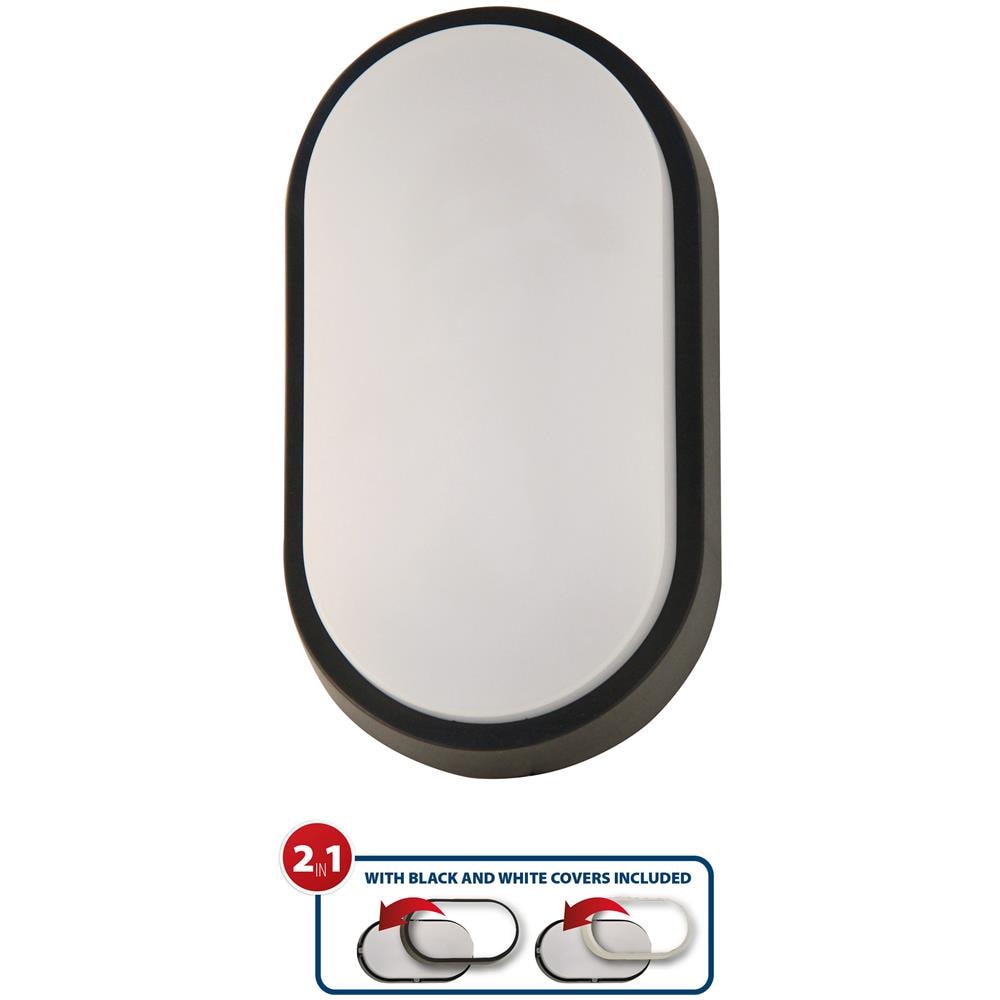 Applique Led 14w 2 Cornici Intercambiabili Ip54 Tartaruga Xl2 - Foto 1