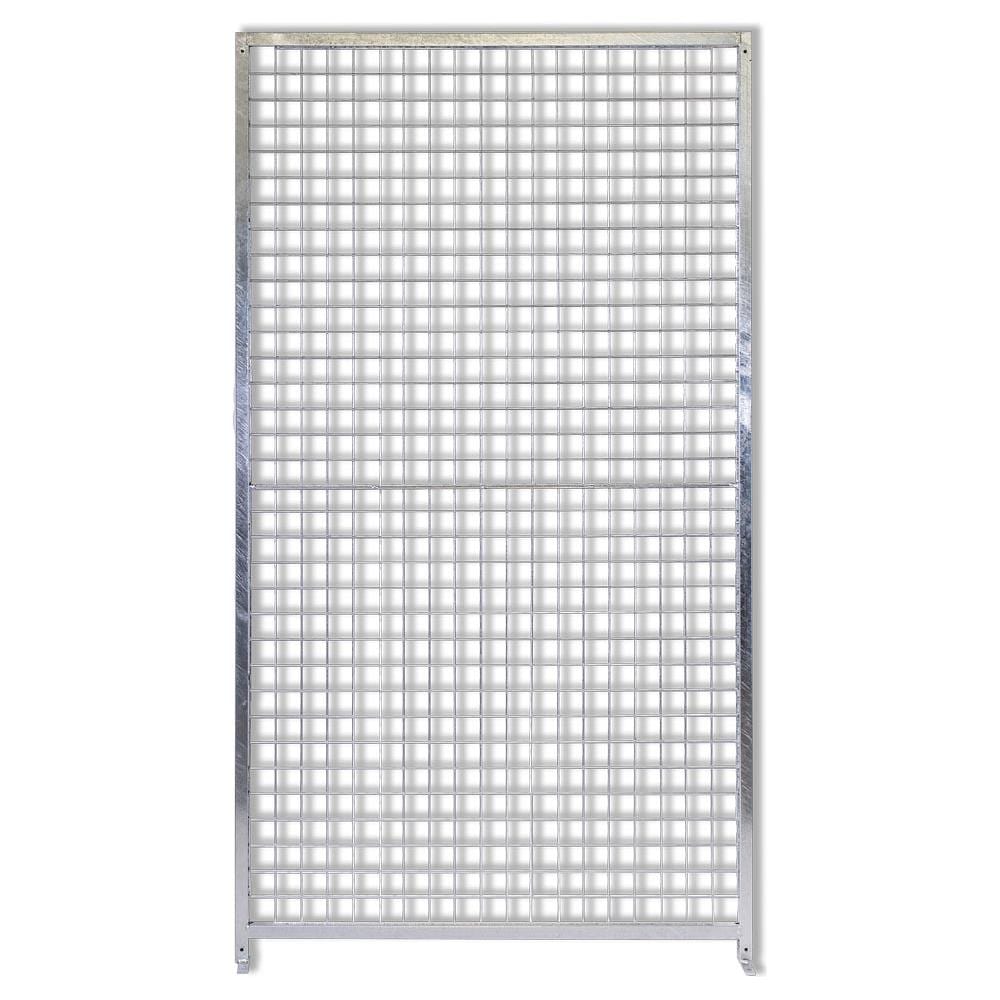 Pannello In Rete Maglia 5x5 Cm In Acciaio Zincato A Caldo Per La Realizzazione Di Recinti E Box Per Cani 100 Cm X Altezza 180 Cm - Foto 2