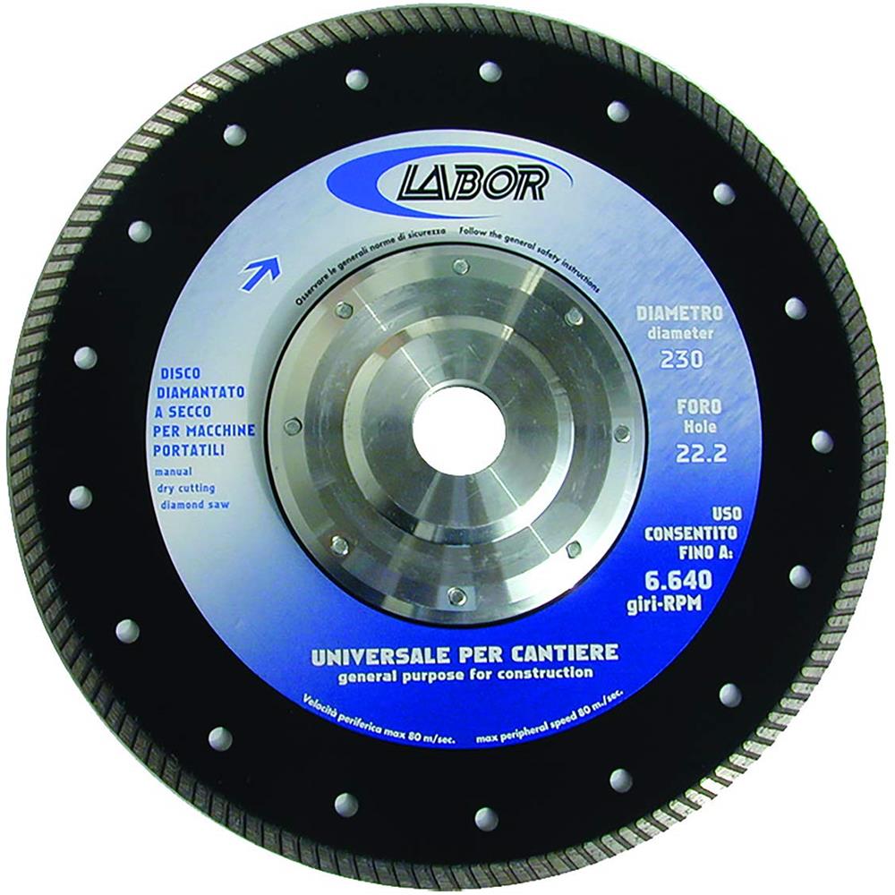 Disco Diamantato Universale Con Flangia Mm230 - Foto 1